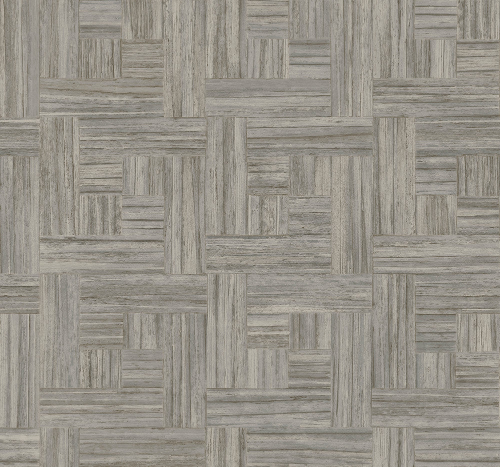 Tesselle Brown Wallpaper by York Wallcoverings Designer Natural Digest Covers about 60.8 square feet 27-in by 27-ft long roll Unpasted 25.25 - Swanky Fabrics -