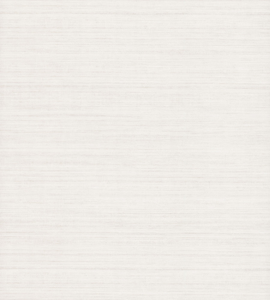 Tasar Silk White Wallpaper by York Wallcoverings Designer Natural Digest Covers about 60.8 square feet 27-in by 27-ft long roll Unpasted 0 - Swanky Fabrics -