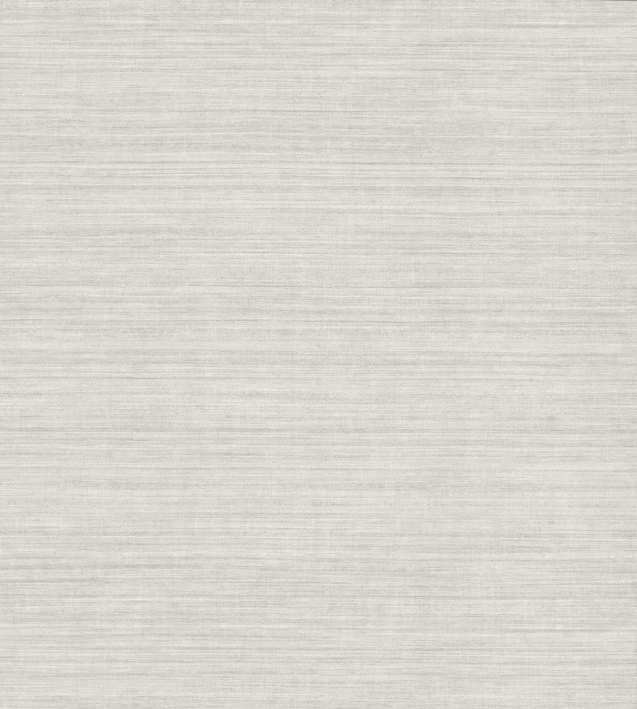 Tasar Silk Grey Wallpaper by York Wallcoverings Designer Natural Digest Covers about 60.8 square feet 27-in by 27-ft long roll Unpasted 0 - Swanky Fabrics -