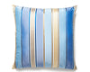 Charlotte Stripe Pillow 22 X 22 - Marine NDSDDK61300002 by Scalamandre Designer Pillow