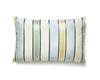 Charlotte Stripe Pillow 14 X 22 - Celadon NDLBDK61300003 by Scalamandre Designer Pillow