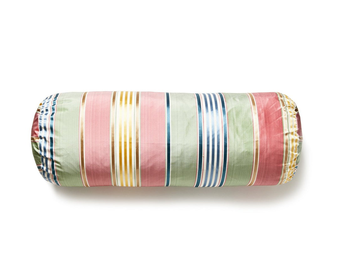 Charlotte Stripe Pillow 21 X 7 - Perennial NDBADK61300004 by Scalamandre Designer Pillow