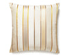 Charlotte Stripe Pillow 22 X 22 - Patina NDSDDK61300005 by Scalamandre Designer Pillow
