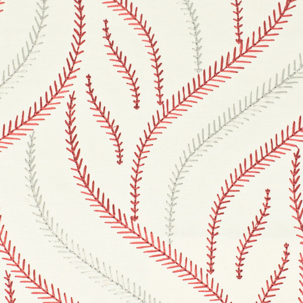Nero 6 Berry by Stout Designer Fabric Rainbow Library Sunset/Spice 100% Cotton Embroidery INDIA WYZENBEEK 6 000 DOUBLE RUB WEAR TEST (LIGHT DUTY) Horizontal: 6.25 and Vertical: 5 51 in - Swanky Fabrics -