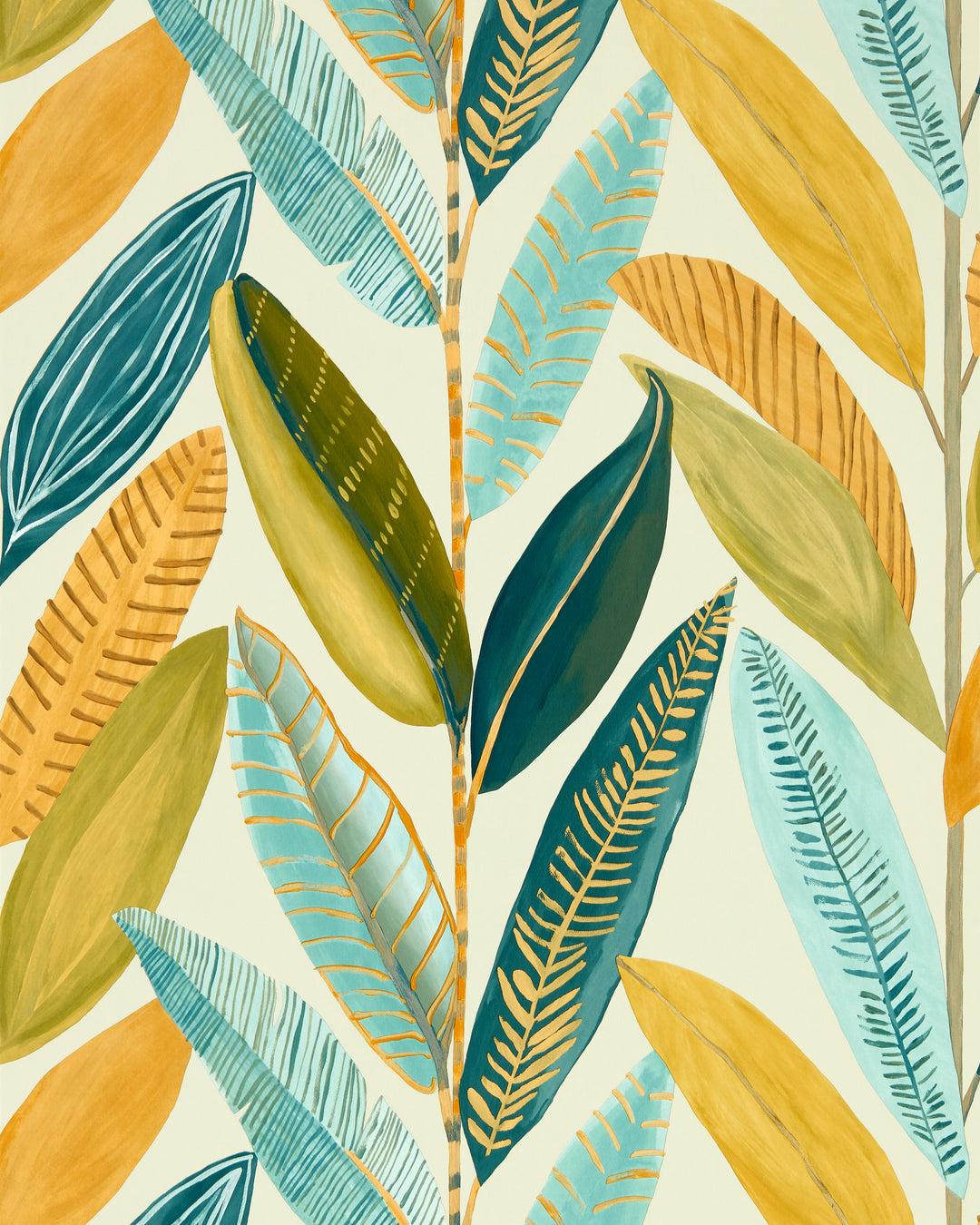 Hikkaduwa Wp - Tangerine NESW112205.SCN.0 by Scion Designer Wallcovering