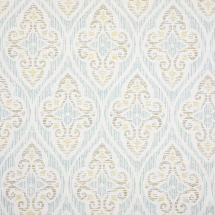 Newberry 2 Spa by Stout Designer Fabric COMFORTABLE LIVING BAHAMA/CARIBBEAN 100%COT SPAIN Horizontal: 6.750 and Vertical: 6.750 54 in - Swanky Fabrics -