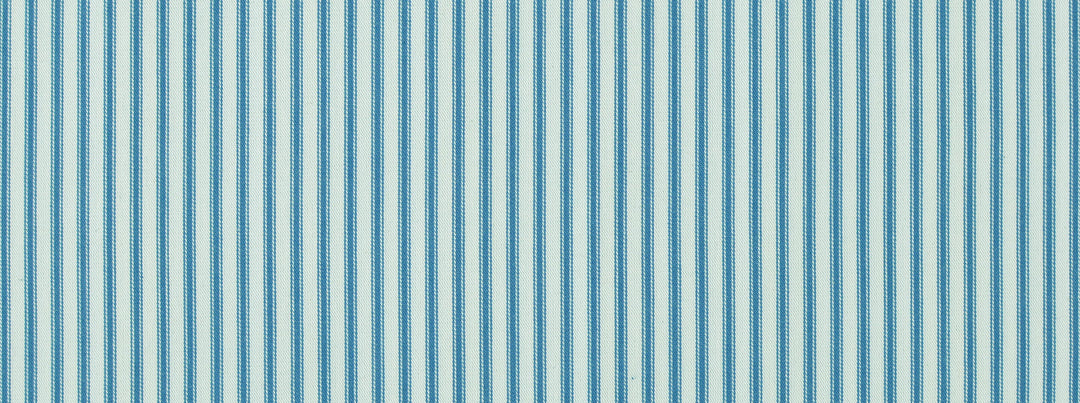 New Woven Ticking 52 Cabana Blue by Covington Designer Fabric