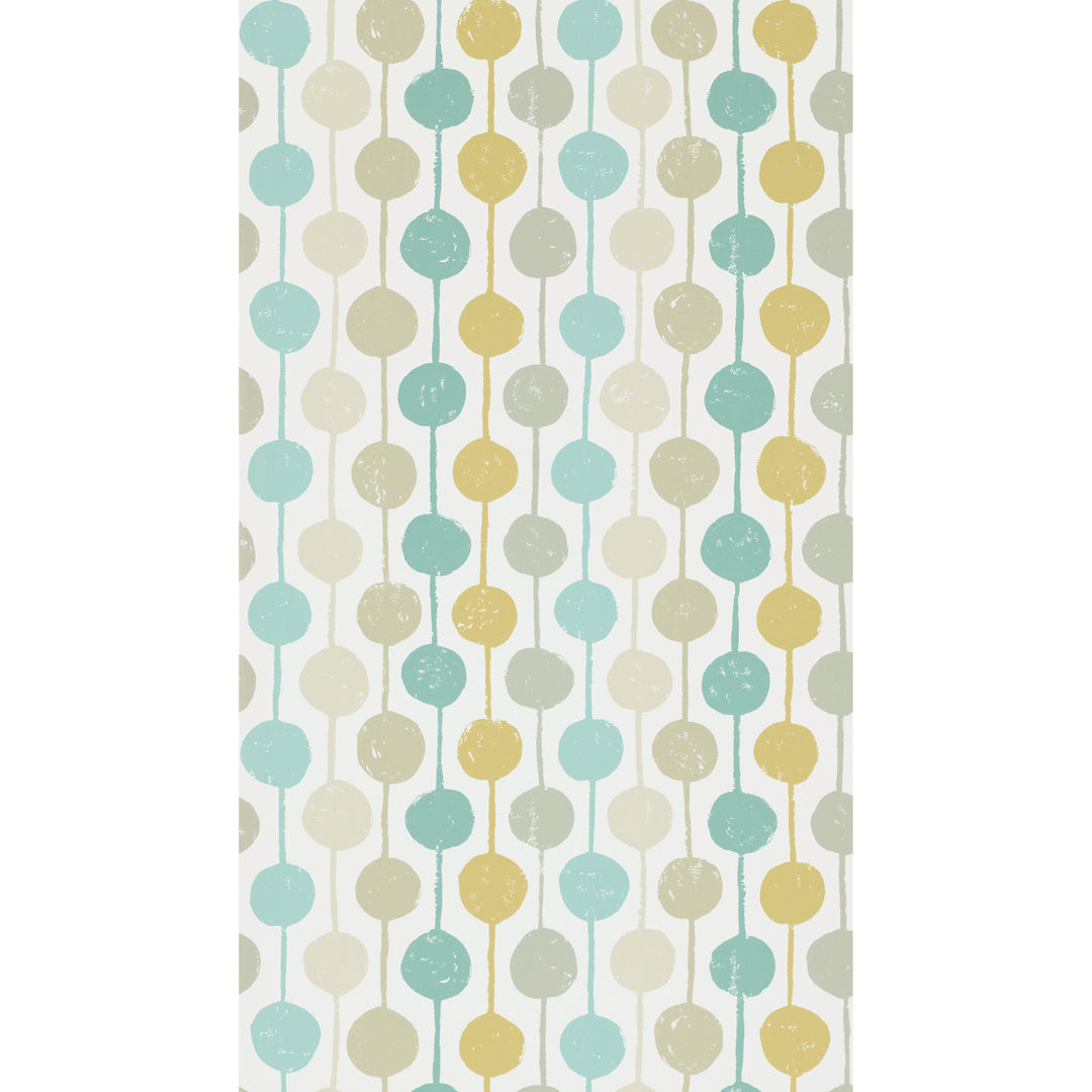 Taimi Wp - Seaglass/Chalk/Honey NFIK111126.SCN.0 by Scion Designer Wallcovering