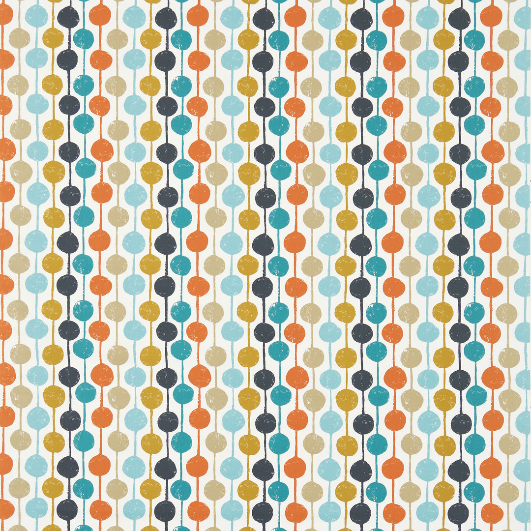 Taimi - Sulphur/Tangerine/Kingfisher NFIK120363.SCN.0 by Scion Designer Fabric