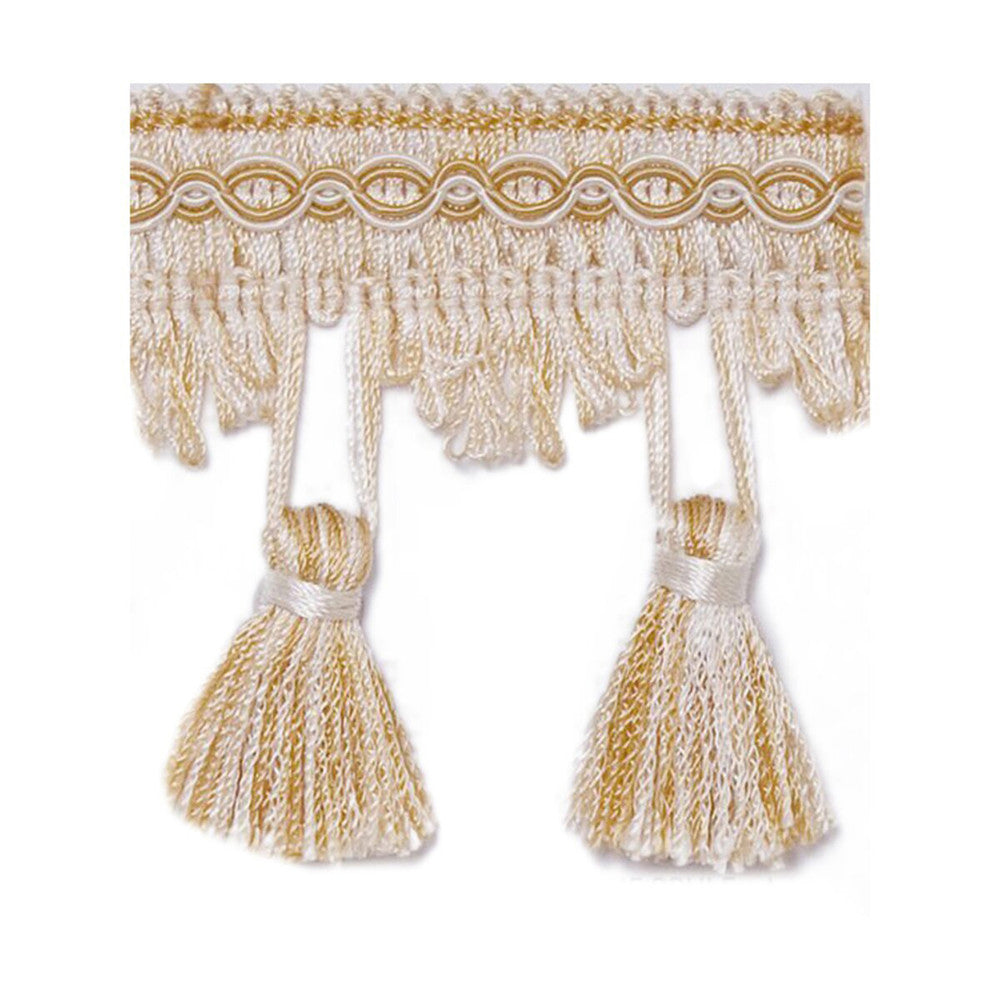 NH TFA Creme Brule by Europatex Designer Fabric Elegant Decor 50% Polyester, 50% Rayon 3.00 inches - Swanky Fabrics -