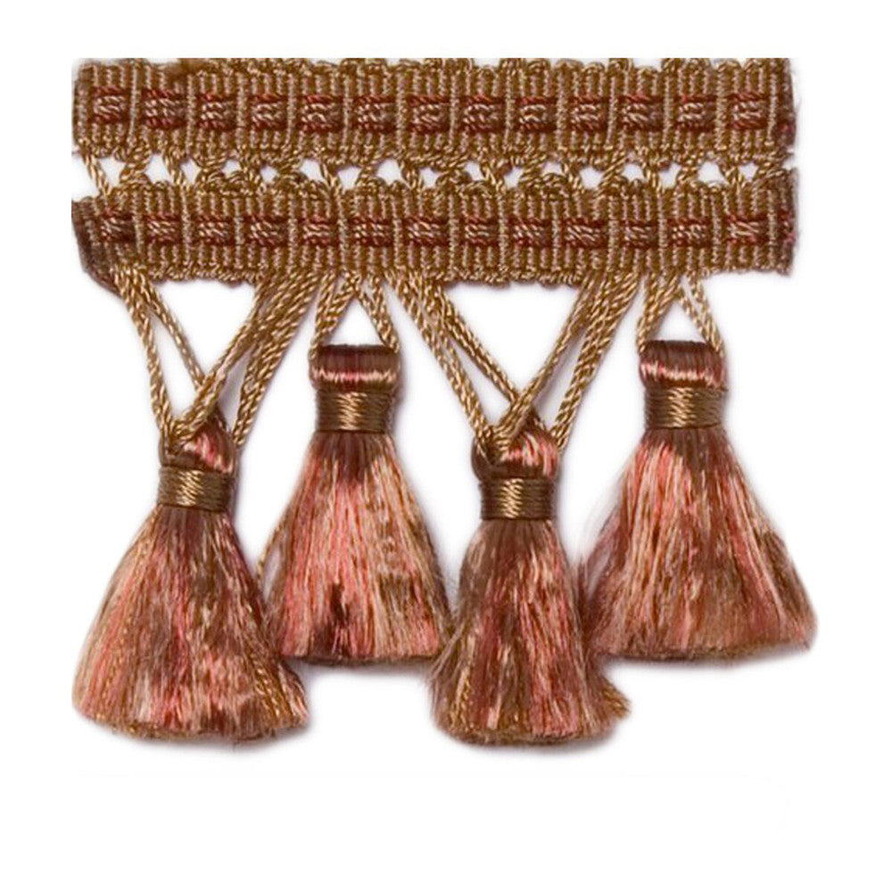 NH TFB Brandy by Europatex Designer Fabric Elegant Decor 50% Polyester, 50% Rayon 2.50 inches - Swanky Fabrics -