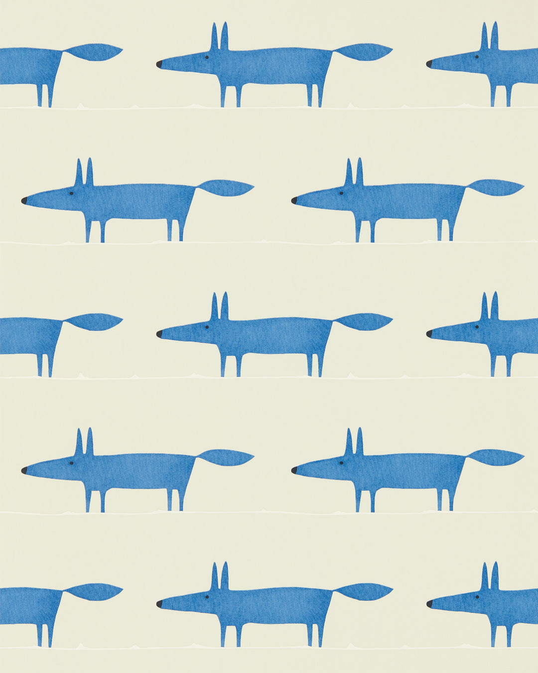 Midi Fox Wp - Pebble/Denim NHAP112817.SCN.0 by Scion Designer Wallcovering