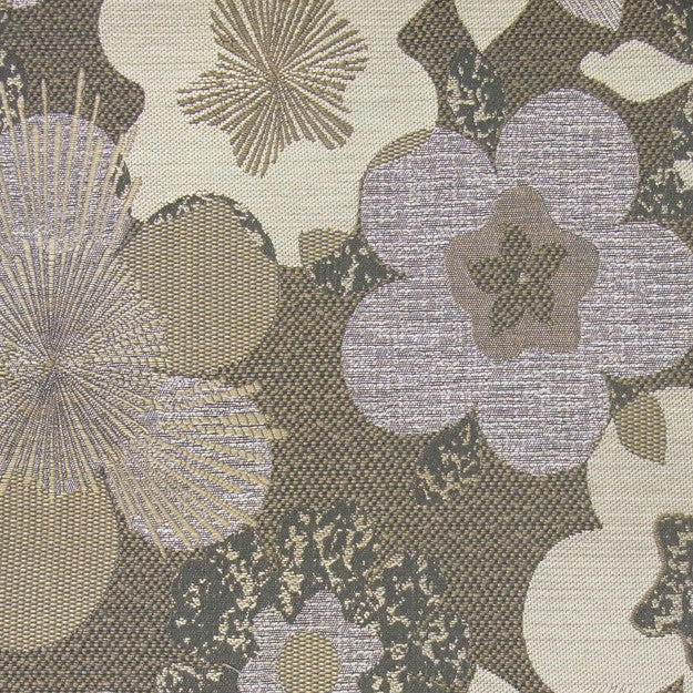 Nick 96J6081 by JF Designer Fabric Wesley Mancini By Color Shiitake Book 27% Polyester, 25% Rayon, 24% Polyester, 24% Cotton United States 51000 Horizontal: 14.5 and Vertical: 15.5 59 - Swanky Fabrics -