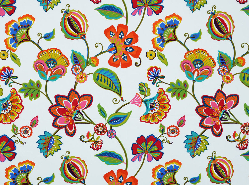 Nicola Multi 11 by Covington Designer Fabric our website for purchase 100% Cotton Twill Pakistan 50000 Horizontal: 17.5" and Vertical: 17.5" 54" - Swanky Fabrics -