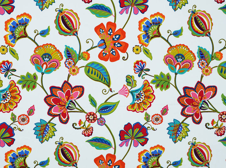 Nicola Multi 11 by Covington Designer Fabric our website for purchase 100% Cotton Twill Pakistan 50000 Horizontal: 17.5" and Vertical: 17.5" 54" - Swanky Fabrics -