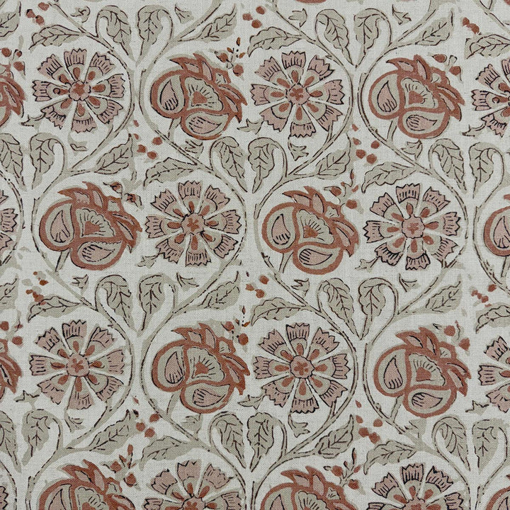 Nico Terra by Magnolia Designer Fabric - 50 Cotton, 35 Viscose, 15 Linen India 80000 Horizontal: 27.75 and Vertical: 25.6 54 - Swanky Fabrics -