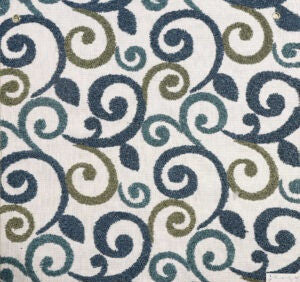Nikon Bluegreen Multi by Norbar Designer Fabric
