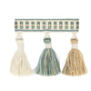 Nina Tassel Fringe 2 Vapor by Stout Designer Trim