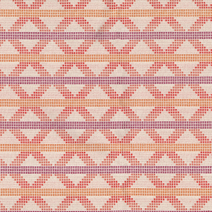 Nixie 641 Grenadine by Seaqual Designer Fabric Nixie 39% Recycled Post Consumer Polyester,34% Polyester,27% Seaqual Polyester 105,000 Double Rubs (Wyzenbeek) </p><p>Repeat: Horizontal: 2.5 in. (6.35 cm) across the roll and Vertical: 2.5 in. (6.35 cm) up the roll 55 in. (140 cm) - Swanky Fabrics -