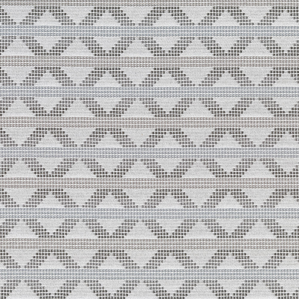 Nixie 943 Ice Berg by Seaqual Designer Fabric Nixie 39% Recycled Post Consumer Polyester,34% Polyester,27% Seaqual Polyester 105,000 Double Rubs (Wyzenbeek) </p><p>Repeat: Horizontal: 2.5 in. (6.35 cm) across the roll and Vertical: 2.5 in. (6.35 cm) up the roll 55 in. (140 cm) - Swanky Fabrics -
