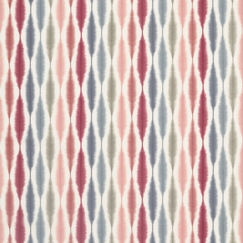 Usuko - Cranberry/Rose/Steel NJAP120753.SCN.0 by Scion Designer Fabric