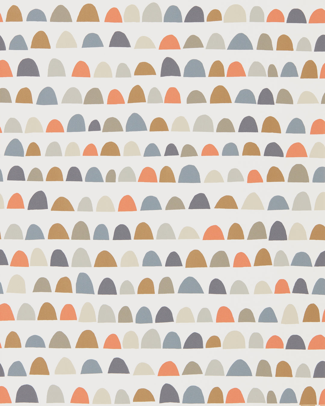 Priya - Nutmeg/Paprika/Jet NLOH111297.SCN.0 by Scion Designer Wallcovering