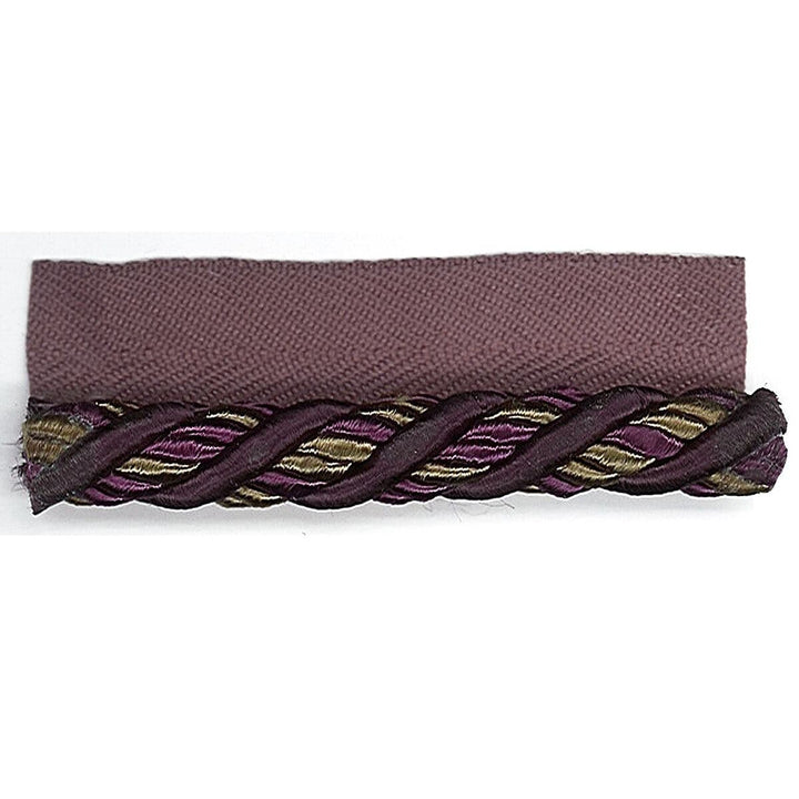 Nokar 1 Grape by Stout Designer Trim JUST CORDS 63%COT 37%SVI CHINA Horizontal: 0 and Vertical: 0 0.38 in - Swanky Fabrics -