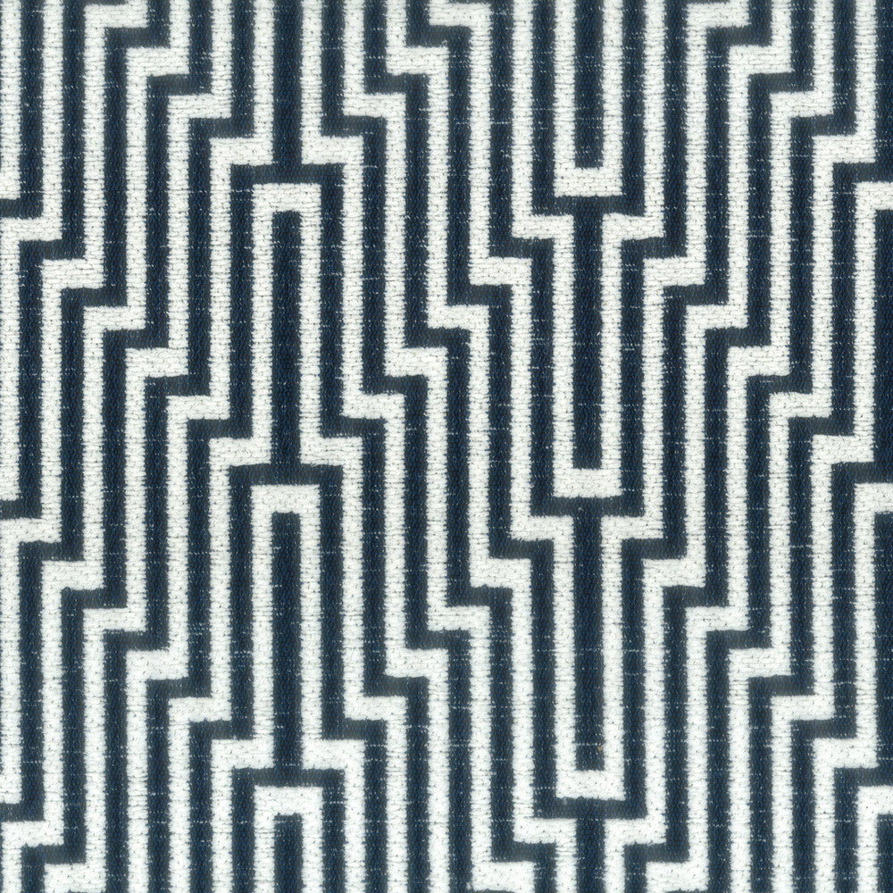 Norcross 1 Cobalt by Stout Fabric Stout Fabric Norcross 1 CobaltFabric LIVING IS EASY CHAMBRAY/NAVY 100%UV USA </p><p>Repeat: H: 7.000, V: 3.500 56 in - Fabric Carolina -