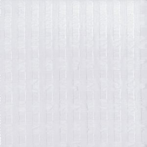 Normandy White by Norbar Designer Fabric LINEN LITES 90% LINEN 10% NYLON CHINA 2"V 2"H 56 - Swanky Fabrics -