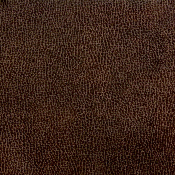 Noseda 1 Chocolate by Stout Designer Fabric LEATHER LOOKS III PERFORMANCE 100%OTH 6%OTH CHINA Horizontal: 13.500 and Vertical: 13.500 57 in - Swanky Fabrics -