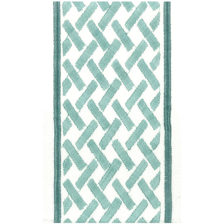 Nova 1 Seacrest by Stout Designer Trim ILLUMINATION TRIM 100%COT 100%SVT INDIA Horizontal: 1 and Vertical: 0 4 in - Swanky Fabrics -