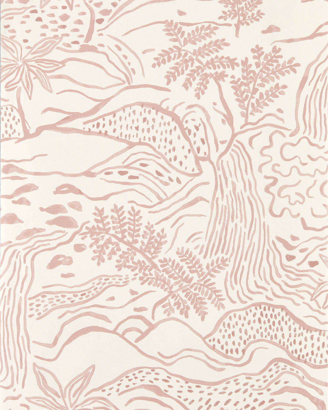 Falling Floss Wp - Dusk Pink NSCW113265.SCN.0 by Scion Designer Wallcovering
