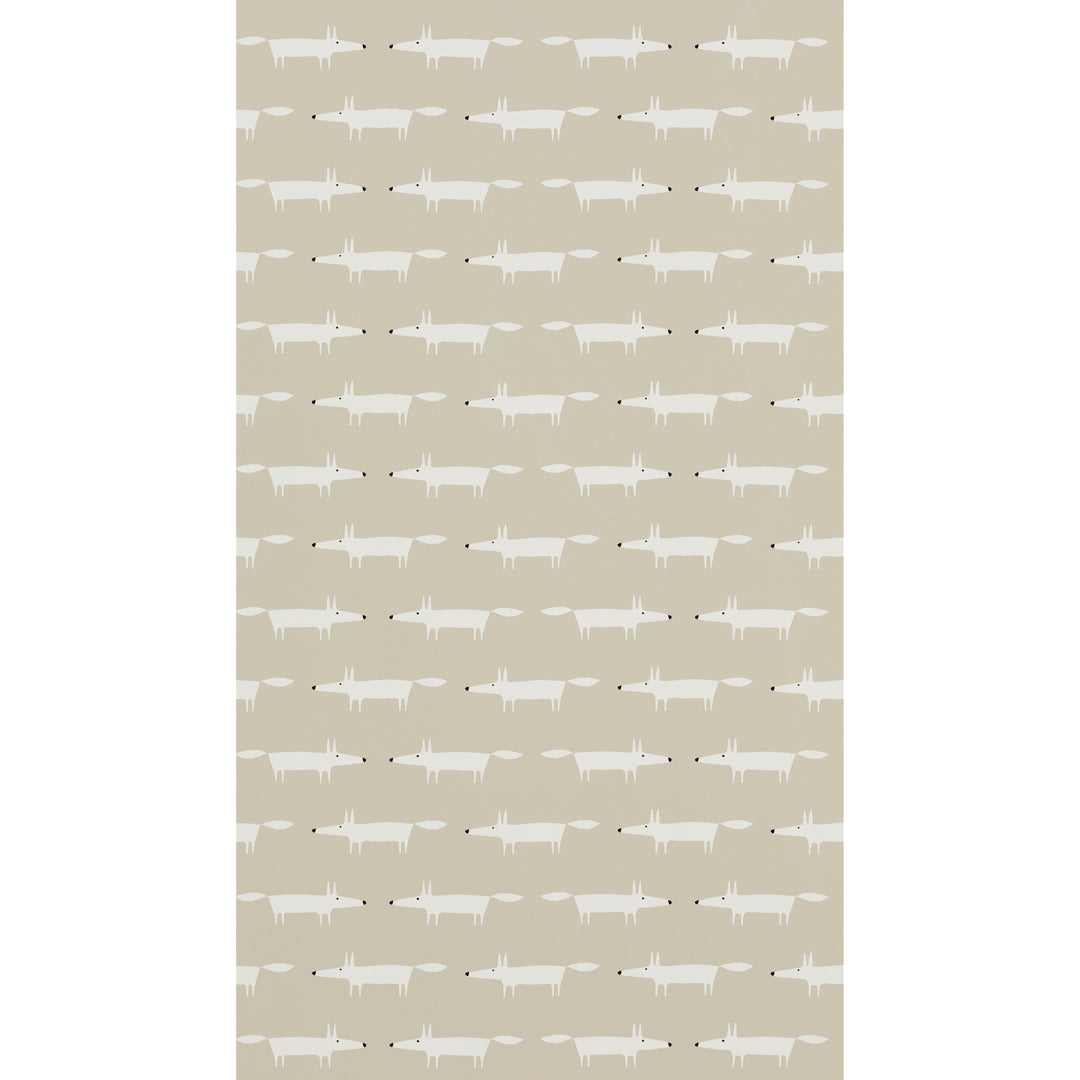 Little Fox Wp - Snow NSWA110839.SCN.0 by Scion Designer Wallcovering