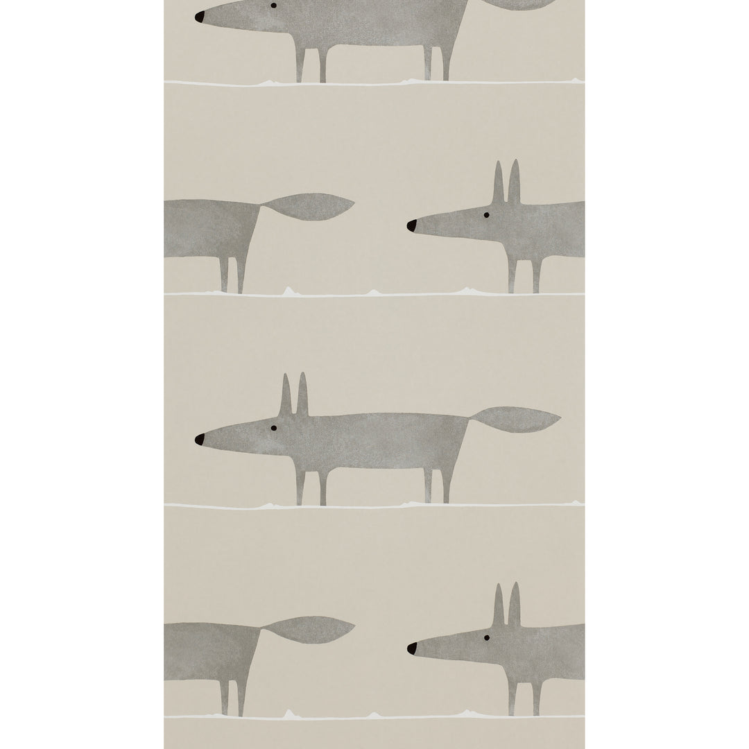 Mr Fox Wp - Silver NSWA110844.SCN.0 by Scion Designer Wallcovering
