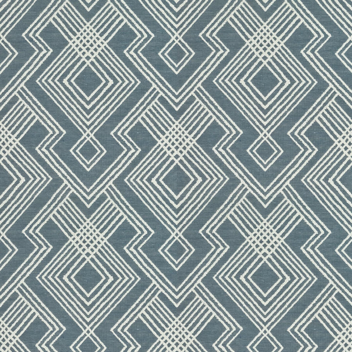 Nugget 2 Denim by Stout Designer Fabric COLOR MY WINDOW BLUE/NAVY 5%COT 95%POL INDIA FLAME RETARDANT-CA BULLETIN 117-SECTION E </p><p>Repeat: 15 54 in - Swanky Fabrics -