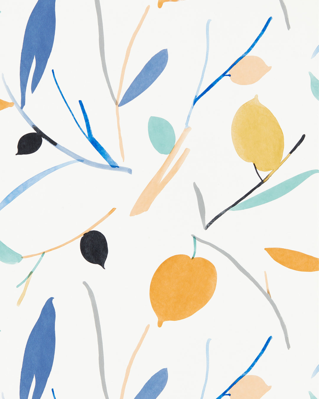 Oxalis Wp - Papaya/Honey NZAW111995.SCN.0 by Scion Designer Wallcovering