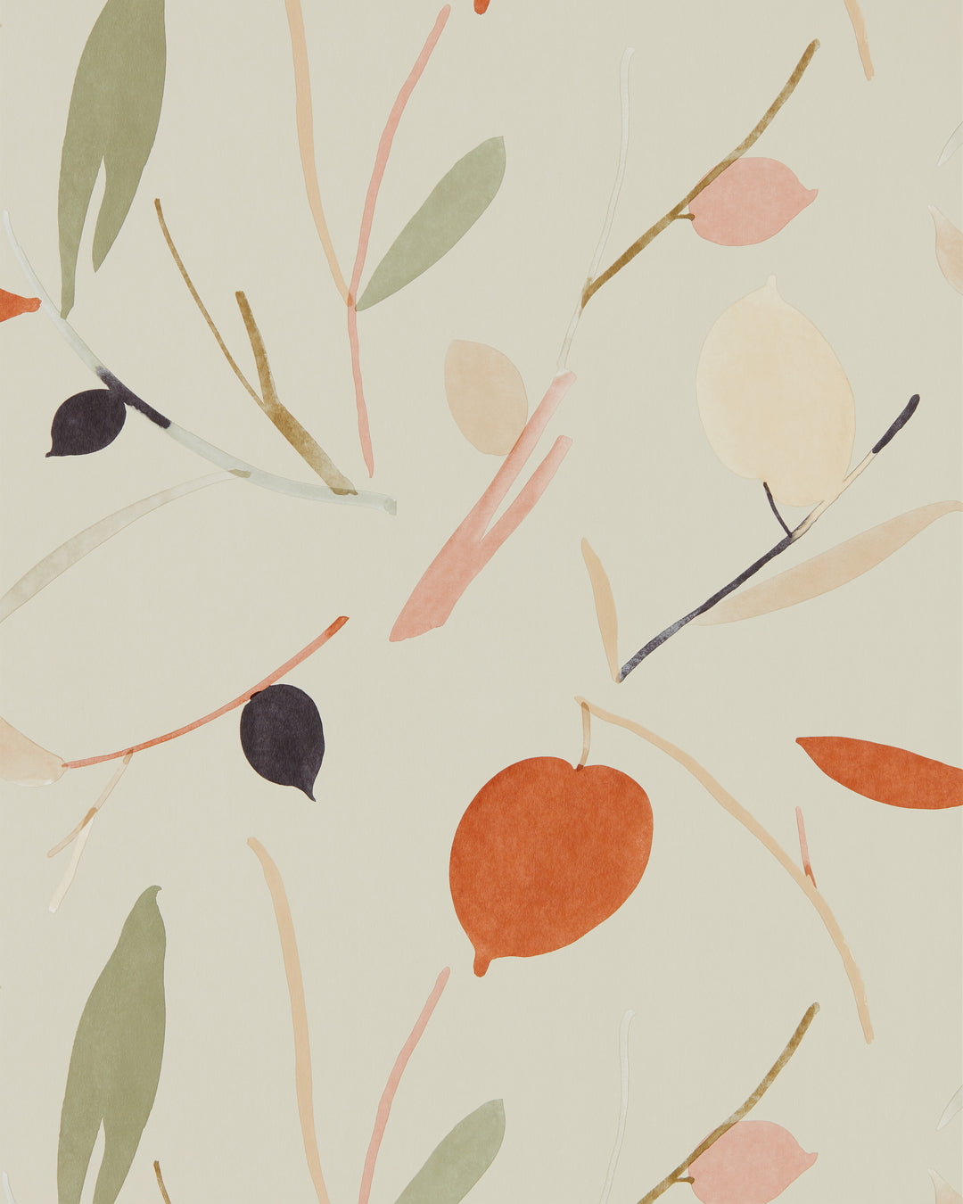 Oxalis Wp - Spice/Raffia NZAW111996.SCN.0 by Scion Designer Wallcovering