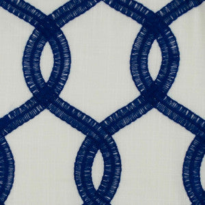 Nantucket Navy by Europatex Designer Fabric