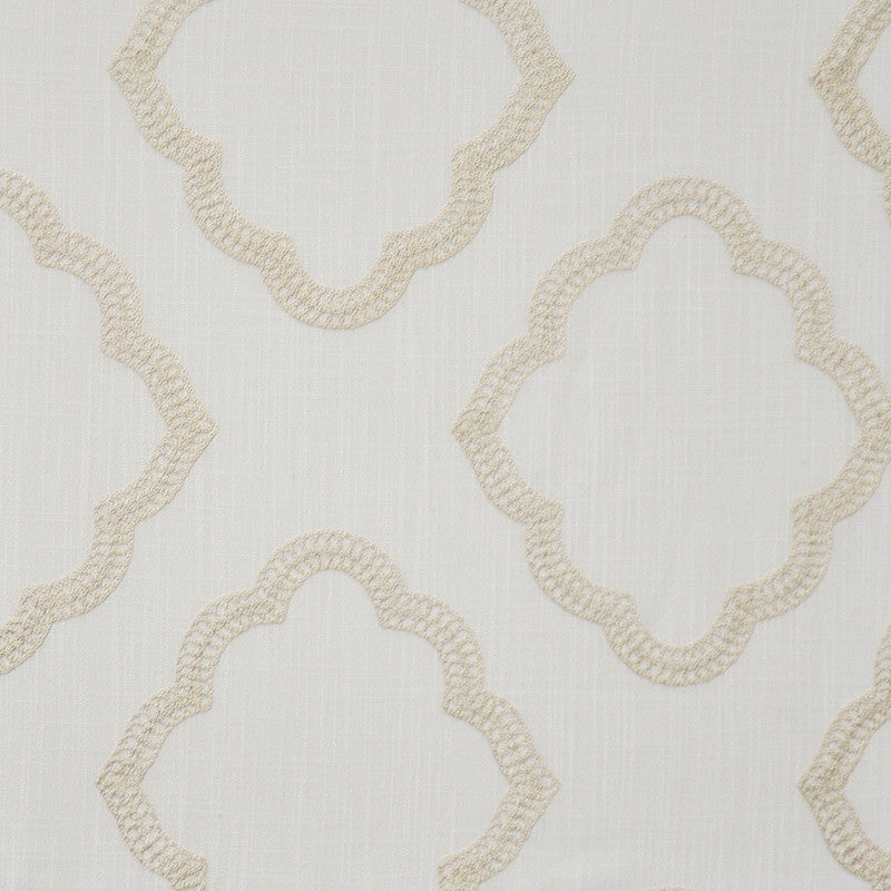 Outline (New) # 534 Bride by Maxwell Designer Fabric COLOR THEORY-VOL.I SANDY BEACH 100% POLYESTER CHINA See sample </p><p>Repeat: Horizontal: 11.75" and Vertical: 11.5" 59"EMB.54" - Swanky Fabrics -