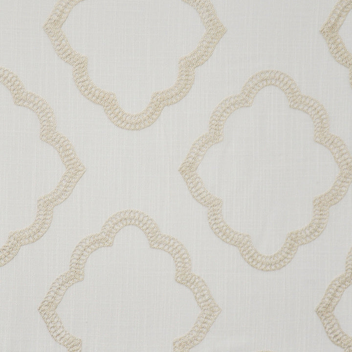 Outline (New) # 534 Bride by Maxwell Designer Fabric COLOR THEORY-VOL.I SANDY BEACH 100% POLYESTER CHINA See sample </p><p>Repeat: Horizontal: 11.75" and Vertical: 11.5" 59"EMB.54" - Swanky Fabrics -