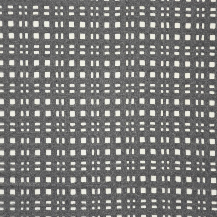 Owen # 101 Slate by Maxwell Designer Fabric Telafina Season Xii 75% VIRGIN WOOL/25% POLYAMIDE ITALY V-3.25"H-2.75" 59" - Swanky Fabrics -