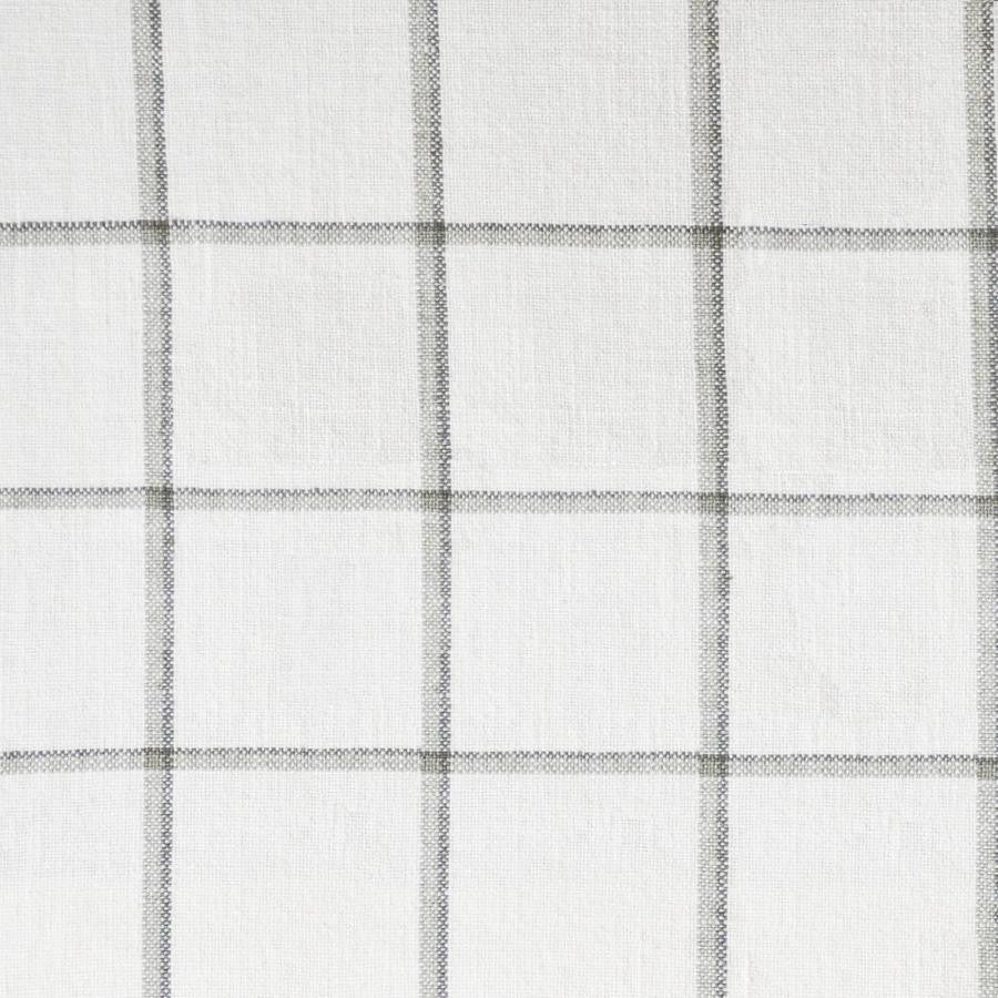 Off The Grid # 505 Griffin by Maxwell Designer Fabric Stripes & Checks 55% LINEN/45% RAYON CHINA V&H: 3.3" 54" - Swanky Fabrics -