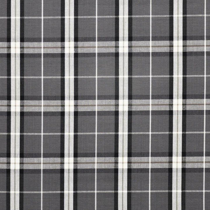 Oban # 433 Dalmatian by Maxwell Designer Fabric Menswear-Plaids & Checks 100% COTTON INDIA V-5.25" H-5.25" 54" - Swanky Fabrics -