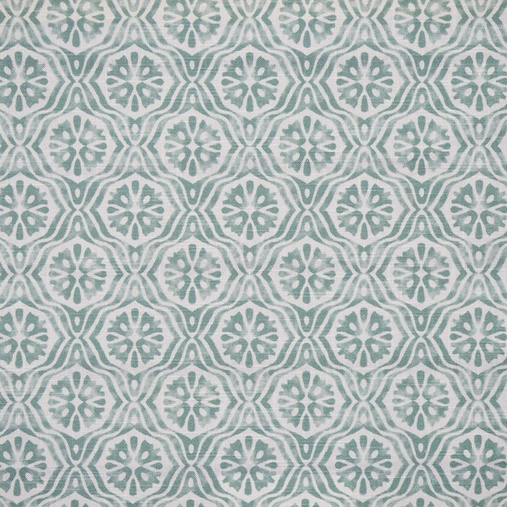 Orvieto # 314 Seaglass by Maxwell Designer Fabric Color Theory-Vol.Viii Rosemary 100% COTTON SPAIN V-3.8" H-3.7" 55" - Swanky Fabrics -