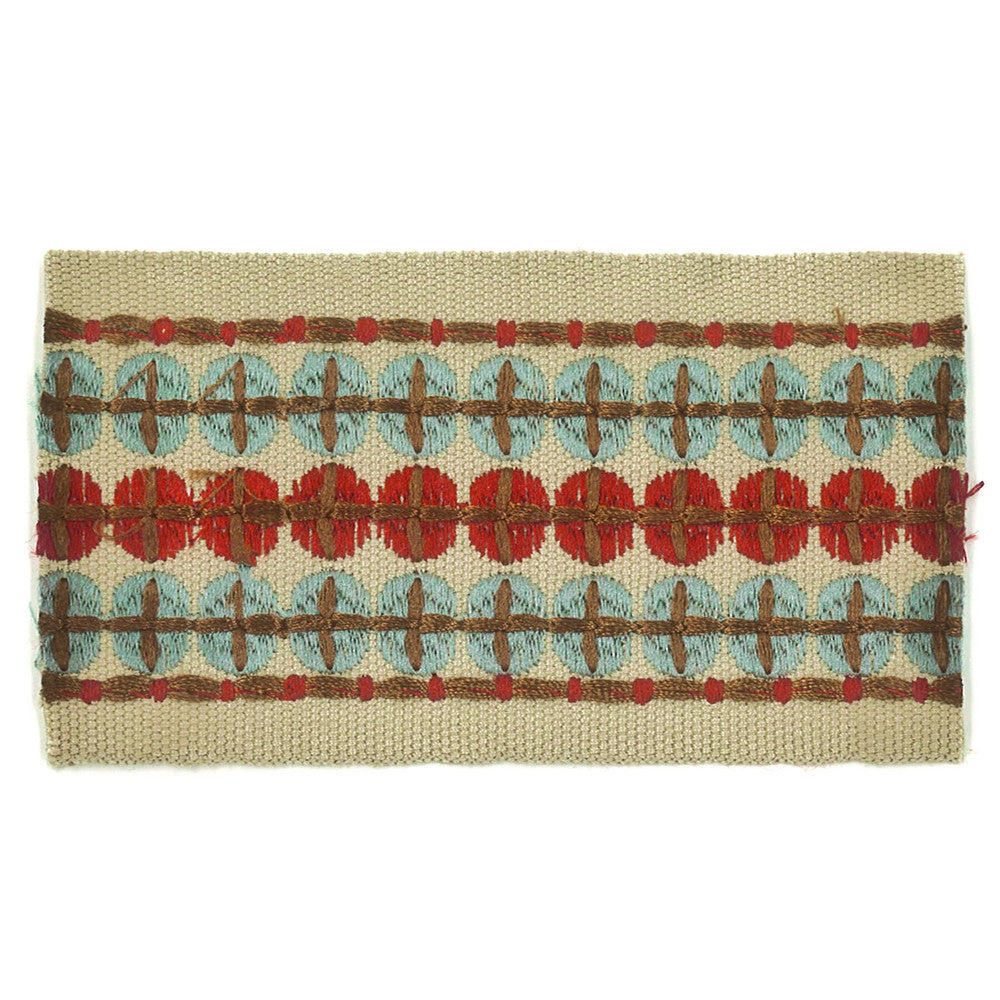 Oberlin 1 Arizona by Stout Designer Trim INSIGHTS TRIM 100%POL CHINA Horizontal: 0.375 and Vertical: 0.000 2.38 in - Swanky Fabrics -