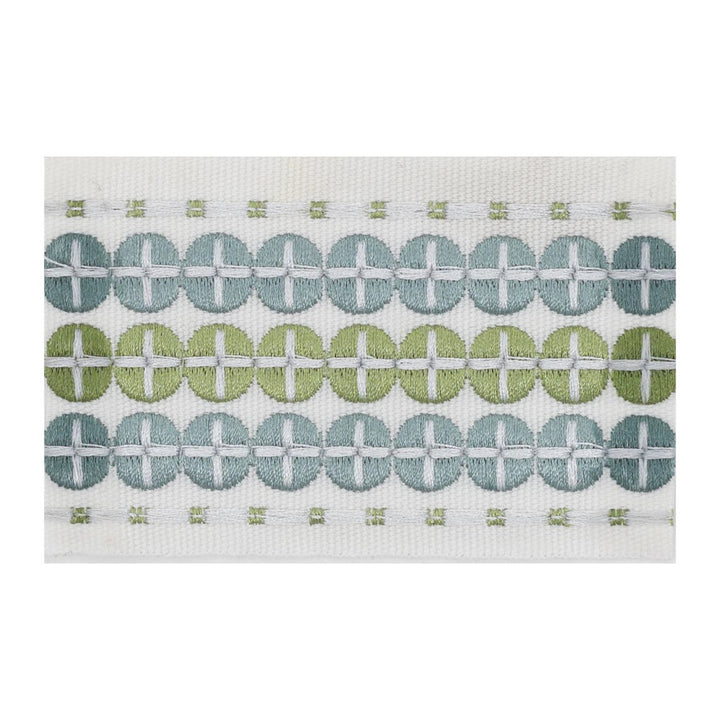 Oberlin Tape 3 Mineral by Stout Designer Trim SMALL WONDERS TRIM 100%POL CHINA MARTINDALE WEAR TEST (25 000 CIRCULAR RUBS) Horizontal: 0.375 and Vertical: 0.000 2.38 in - Swanky Fabrics -