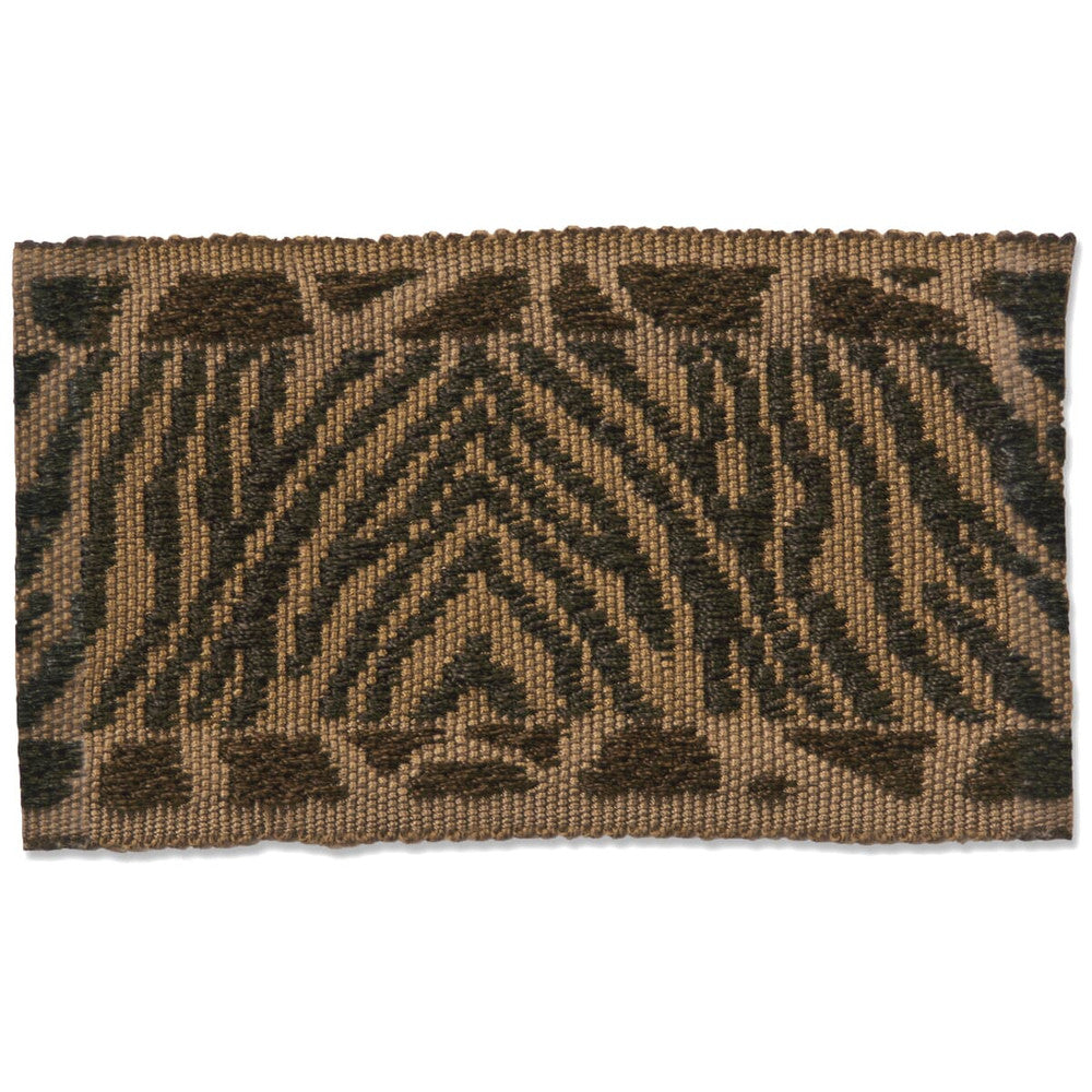 Odelia 1 Espresso by Stout Designer Trim NEW WORLD TAPES & BORDERS 100%SVI CHINA </p><p>Repeat: 0 2 in - Swanky Fabrics -