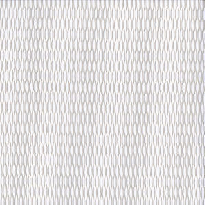 Oneonta Platinum by Norbar Designer Fabric SHEER TRENDS 100% POLYESTER TURKEY 1/2 V 1 1/4 H 118" - Swanky Fabrics -