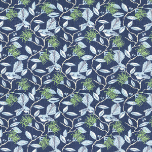 Onlooker 1 Navy by Aoc Designer Fabric