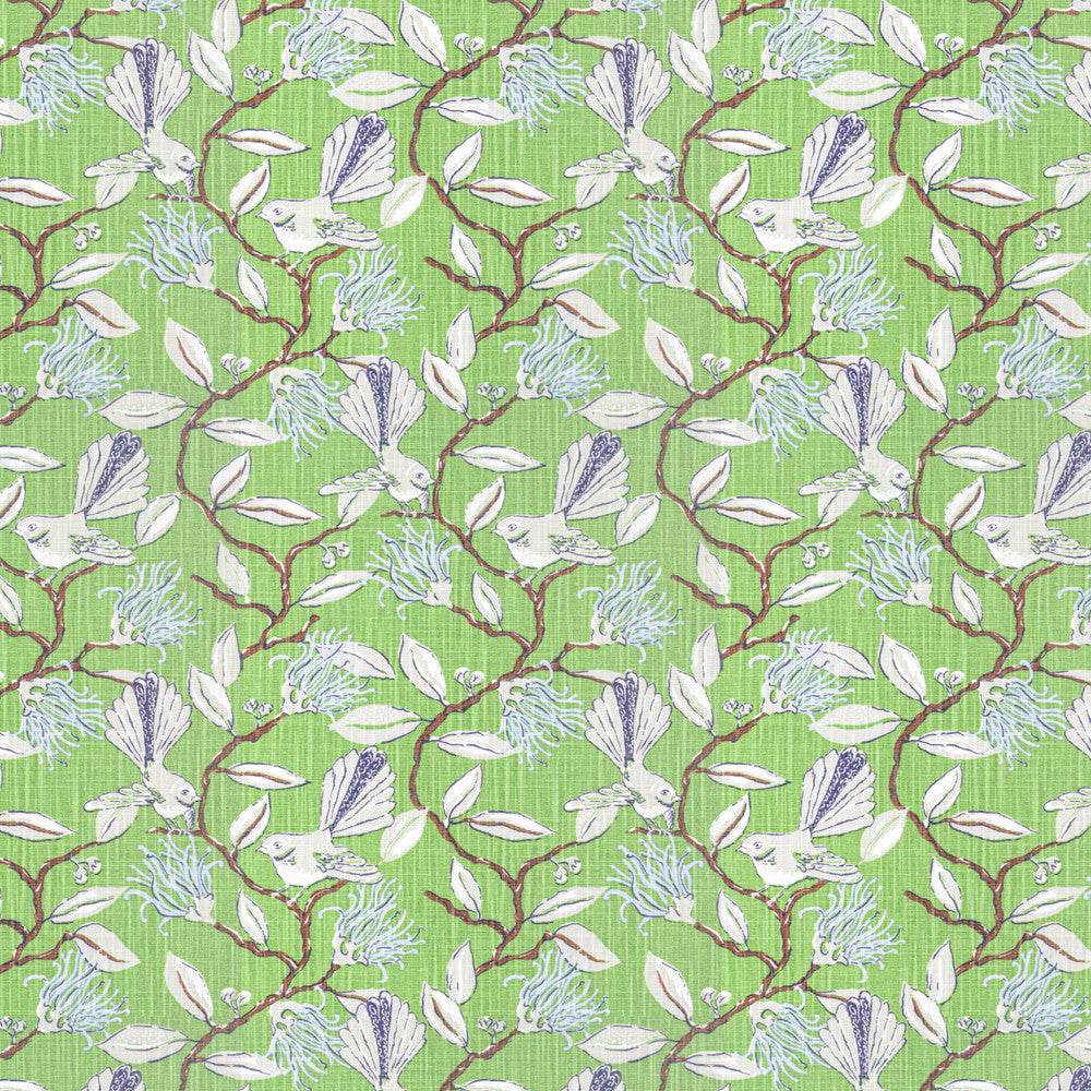 Onlooker 2 Grass by Aoc Designer Fabric THE ART OF COLOR HERITAGE 100%COT USA Horizontal: 13.250 and Vertical: 17.500 54 in - Swanky Fabrics -
